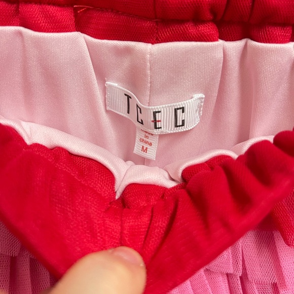 NWT TCEC Tulle Ruffle Skort - Picture 4 of 10